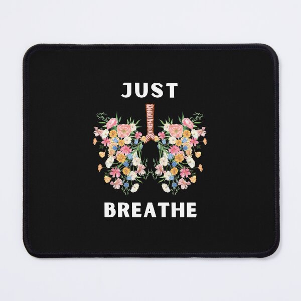 Item preview, Just Breathe Quit Smoking Nicotine No Tobacco Day 31 May 2023 Lung Cancer Cigarette Smoker Cigar Cannibas Pipe Shisha Hooka Anxiety Mental Health Spiritual Inspirational Motivational Cute Funny Gift designed and sold by EpsilonEridani.
