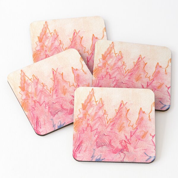 Item preview, Red forest impression designed and sold by tshuki.