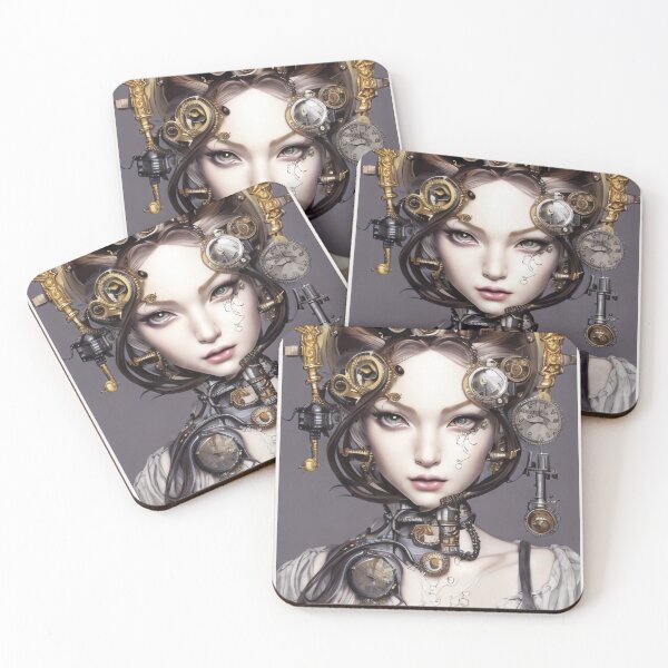 Item preview, Alia Steampunk Girl Portrait  designed and sold by Kamiri.