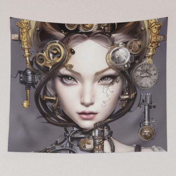 Item preview, Alia Steampunk Girl Portrait  designed and sold by Kamiri.