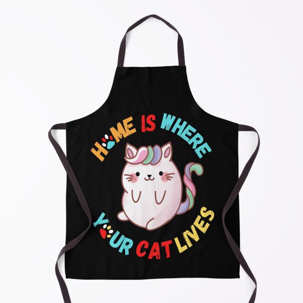 Item preview, Home Is Where Your Cat Lives. designed and sold by Sloyar.