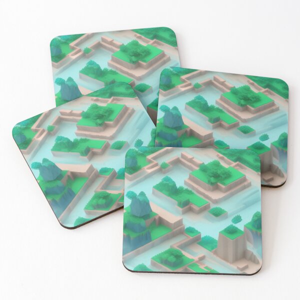Item preview, green islands designed and sold by rommir.