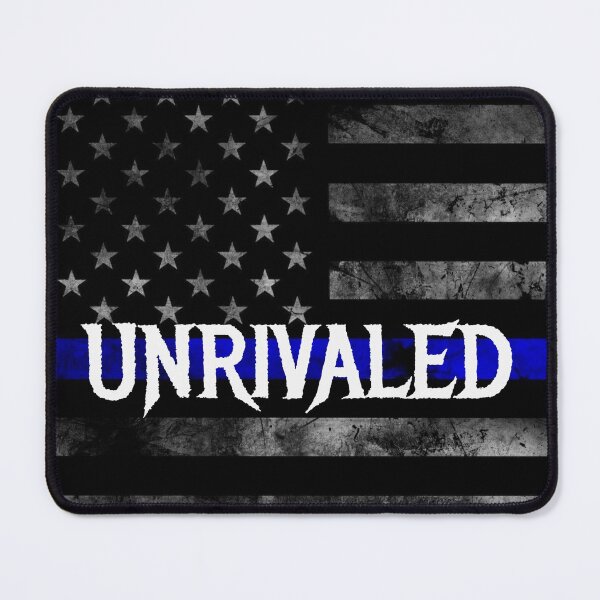 Item preview, UNRIVALED Thin Blue Line Flag designed and sold by UNRIVALEDBRAND.