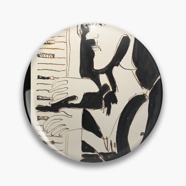 Item preview,  Ernst Ludwig Kirchner   Der Orgelspieler (Orgler) von Spina Julius Hembus designed and sold by TeeARTHY.