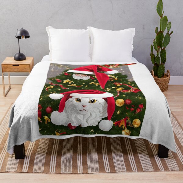 Item preview, Santa Cat Claus 2023 Sticker designed and sold by SociableAnimals.