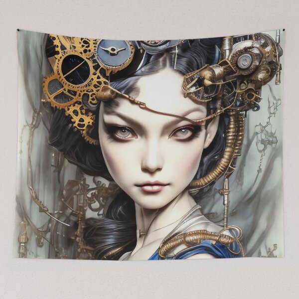 Item preview, Anika Steampunk Girl Portrait  designed and sold by Kamiri.