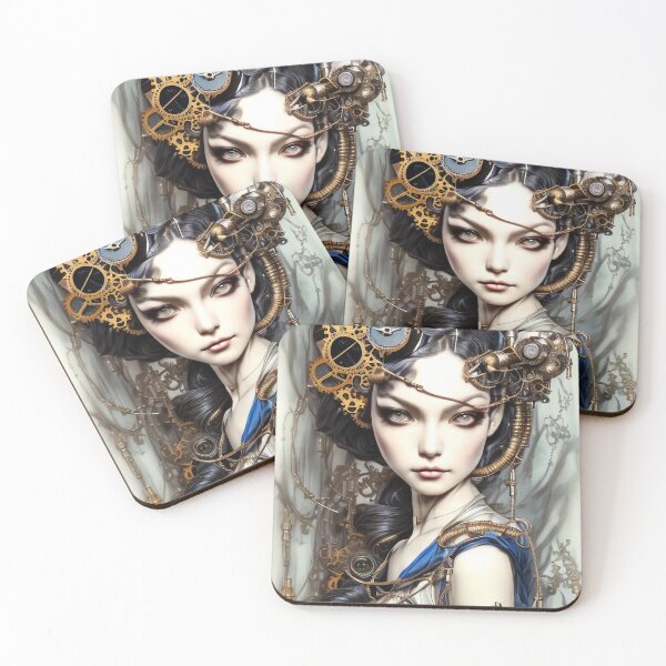Item preview, Anika Steampunk Girl Portrait  designed and sold by Kamiri.