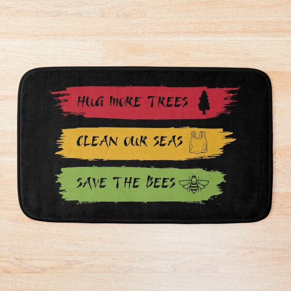 Item preview, Hug More Trees, Clean Our Seas, Save The Bees designed and sold by proearth2022.