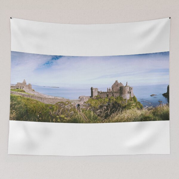 Item preview, Ireland Panorama - Dunluce Castle designed and sold by lesslinear.