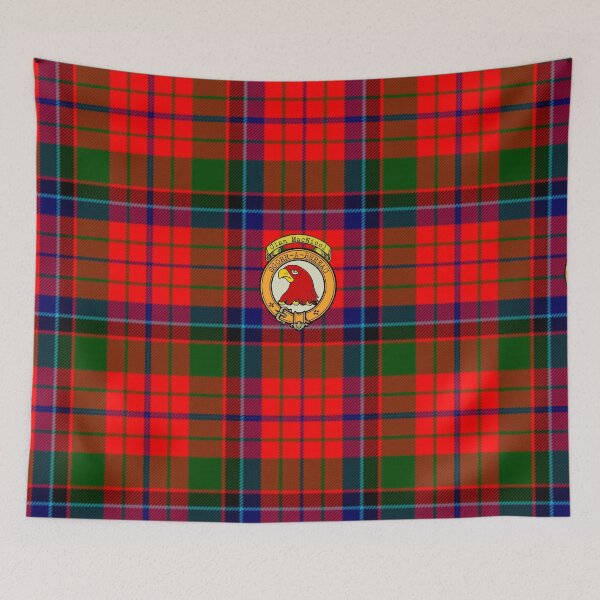 Artikelvorschau, MacNicol Schottischer Tartan und Wappen entworfen und verkauft von BagTown Clans.