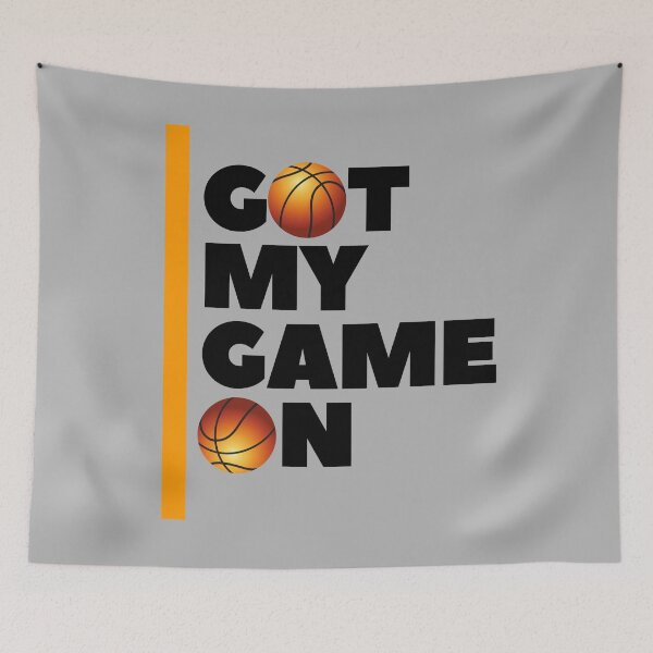 Item preview, Basketball "Got My Game On" designed and sold by RagWeasel.