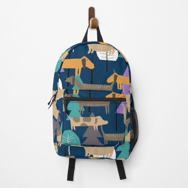 Item preview, Dogs in the park seamless pattern. Puppies in the forest. designed and sold by Vera Styles.
