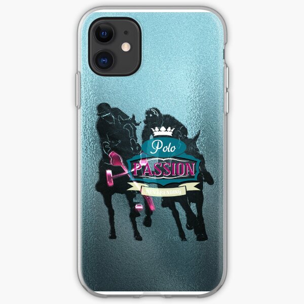 poloplayer badge green metallic iPhone Flexible Hülle
