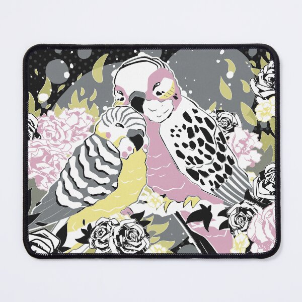 Item preview, Queerplatonic Relationship Budgies designed and sold by FirbetMakes.