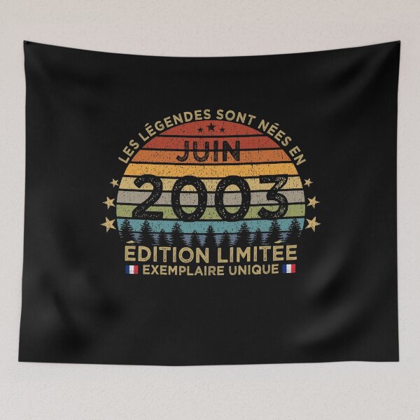 Item preview, Anniversaire 20 Ans Les Legendes Sont Nees en Juin 2003 designed and sold by cssdru.