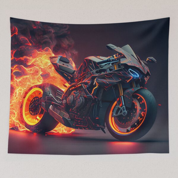 Item preview, Futuristic Cyberpunk Superbike designed and sold by beluxe.