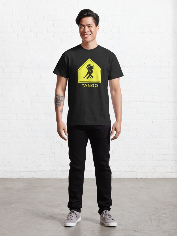 Thumbnail 3 of 7, Classic T-Shirt, ARGENTINE TANGO ZONE designed and sold by Catinorbit.