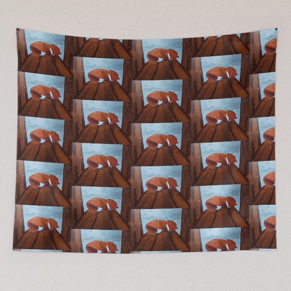 Item preview, Sleeping Fox on dock designed and sold by WildNature129.