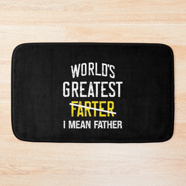Item preview, World's Greatest Farter I Mean Father Funny Fart Humor designed and sold by SharpThreadZ.