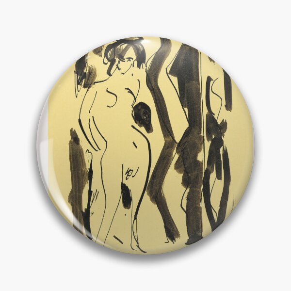 Item preview, Ernst Ludwig Kirchner  Frauenakt (1910) designed and sold by TeeARTHY.