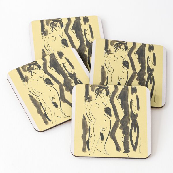 Item preview, Ernst Ludwig Kirchner  Frauenakt (1910) designed and sold by TeeARTHY.