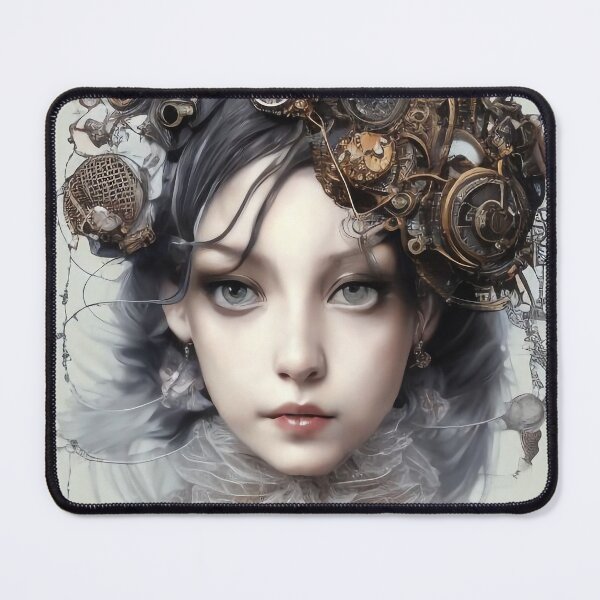 Item preview, Anouk Steampunk Girl Portrait designed and sold by Kamiri.
