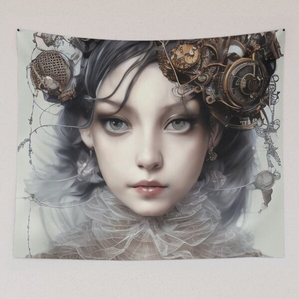 Item preview,  Anouk Steampunk Girl Portrait  designed and sold by Kamiri.