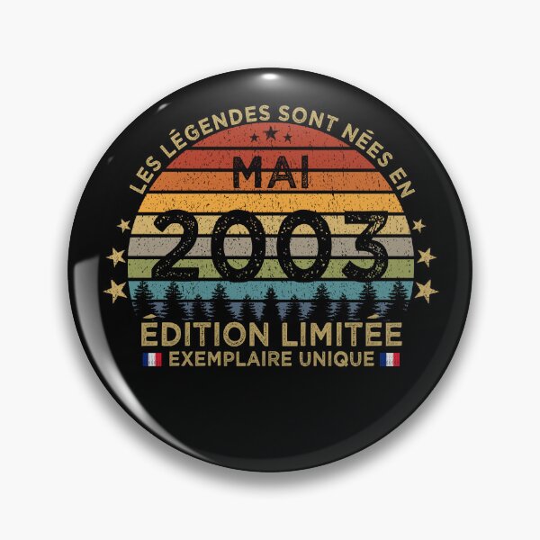 Item preview, Anniversaire 20 Ans Les Legendes Sont Nees en Mai 2003 designed and sold by cssdru.
