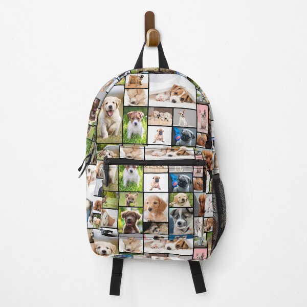 Item preview, Cute Puppy Pattern Photo Collage designed and sold by sweetbelle.