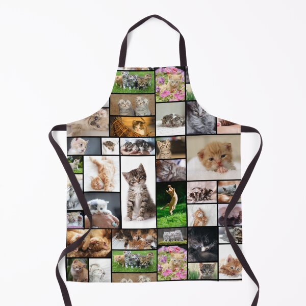 Item preview, Cute Kitten Pattern Photo Collage designed and sold by sweetbelle.