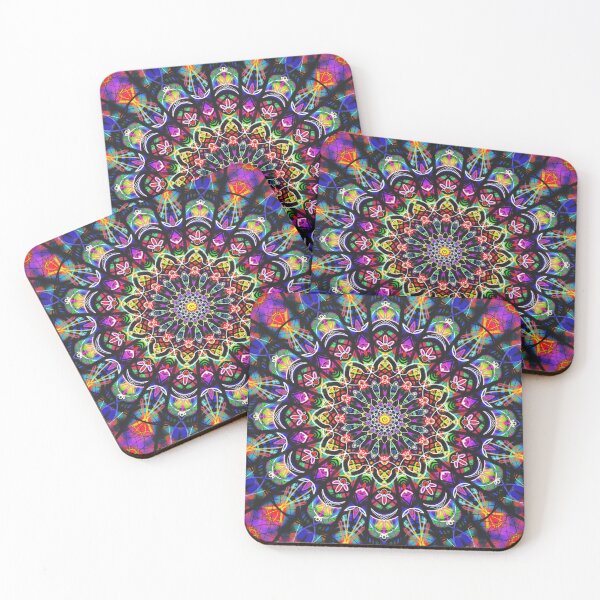 Item preview, COLORFUL PSYCHEDELIC MANDALA designed and sold by Savi Singh.