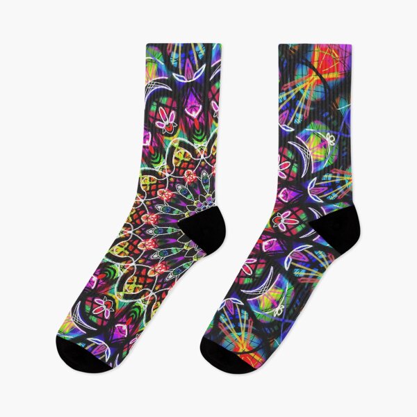 Item preview, COLORFUL PSYCHEDELIC MANDALA designed and sold by Savi Singh.