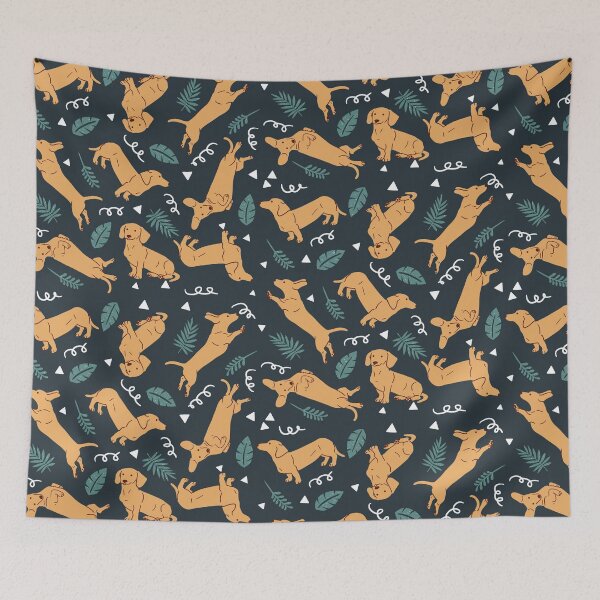 Item preview, Dachshund Pattern designed and sold by Wlaurence.