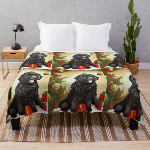 Item preview, Portuguese Water Dog Christmas Celebration 2 designed and sold by AnadAA.