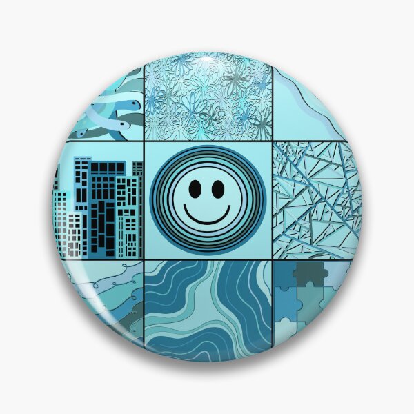 Item preview, blue aesthetic art collage  designed and sold by DanaScully0709.