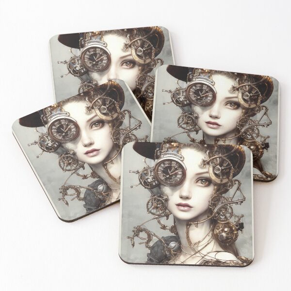 Item preview, Aster Steampunk Girl Portrait  designed and sold by Kamiri.