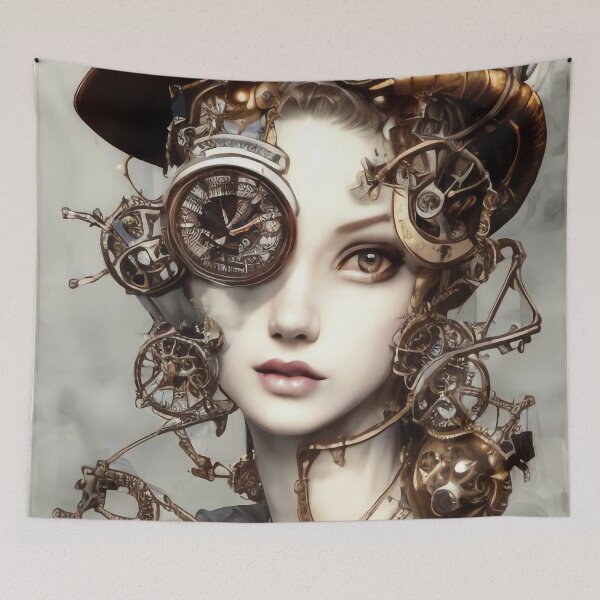 Item preview, Aster Steampunk Girl Portrait  designed and sold by Kamiri.