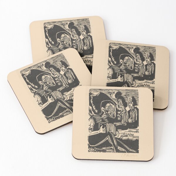 Item preview, Ernst Ludwig Kirchner Mondnacht designed and sold by TeeARTHY.