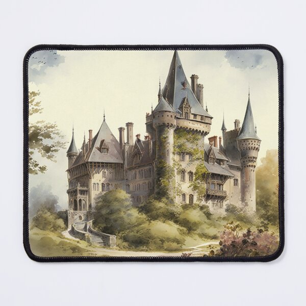 Item preview, Castle Watercolor Majesty designed and sold by Abili-Tees.