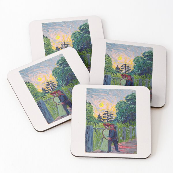 Item preview, Salida de la luna Ernst Ludwig Kirchner; Soldado y doncella designed and sold by TeeARTHY.