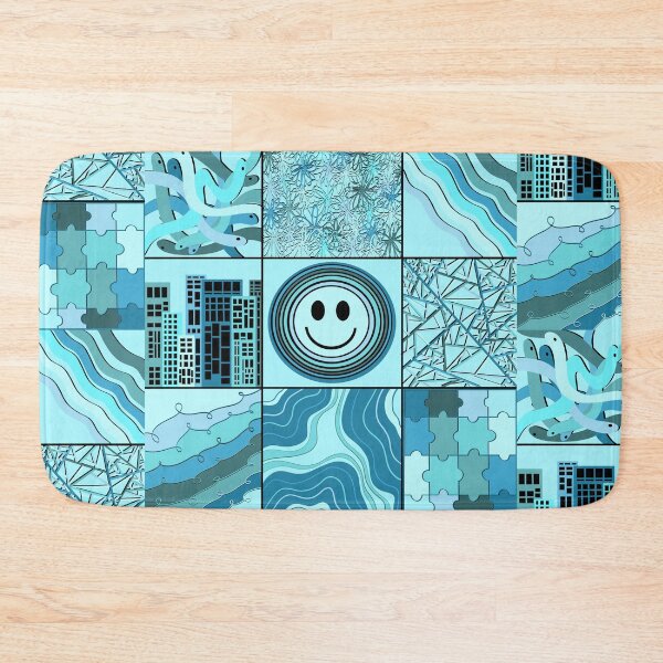 Item preview, blue aesthetic art collage  designed and sold by DanaScully0709.