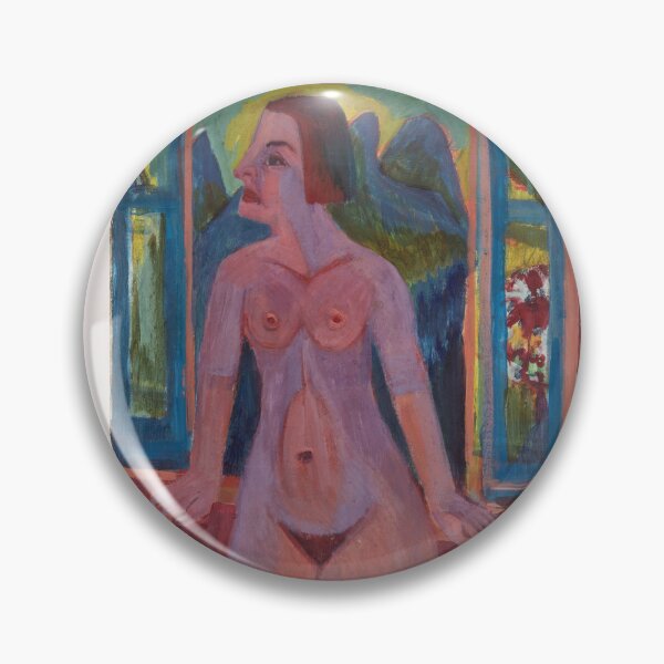 Item preview, Ernst Ludwig Kirchner  Nude Woman at window  designed and sold by TeeARTHY.