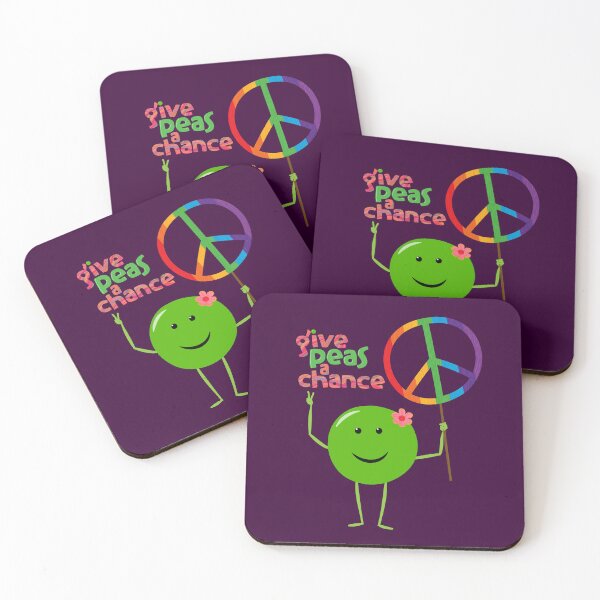 Item preview, Give Peas a Chance! designed and sold by PaisleyMcNoodle.