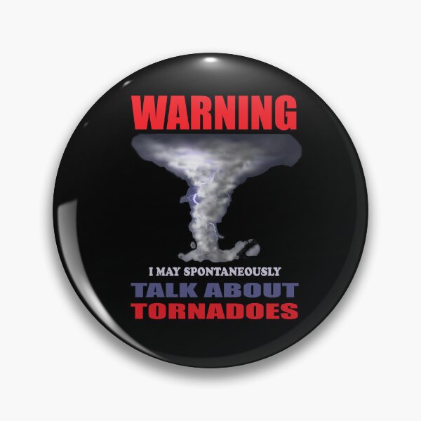 Item preview, Warning Talk About Tornadoes designed and sold by DivineLiveShop.