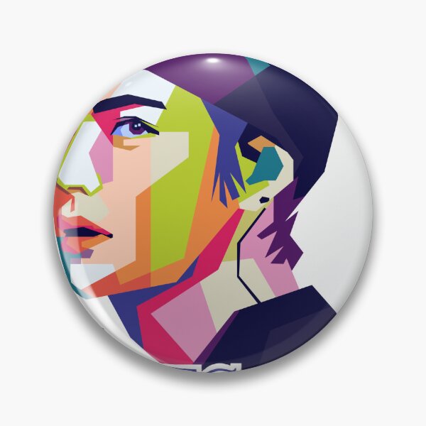 Item preview, KimTae-hyung BangTan Boys Pop Art Portait designed and sold by GravicPopart21.