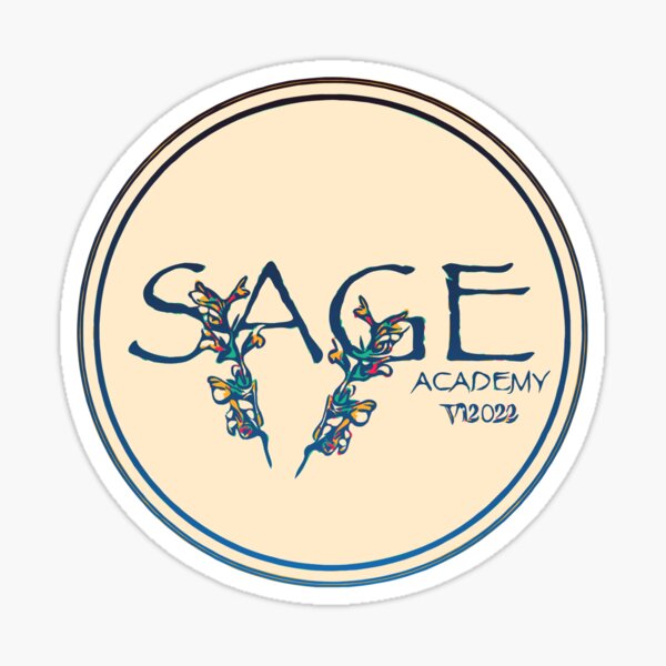 Sage Academy Logo 2022 Vi 01 Sticker