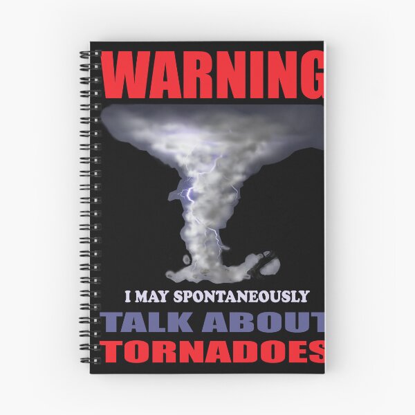 Item preview, Warning Talk About Tornadoes designed and sold by DivineLiveShop.