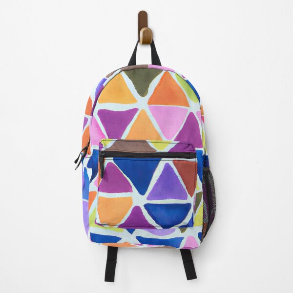 Item preview, Pattern - Abstract Colorful Triangles Style Watercolor Pattern designed and sold by wwlmerch.
