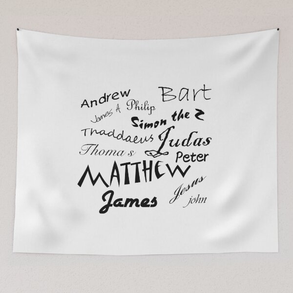 Item preview, Jesus and apostle Autographs designed and sold by Artsanity.