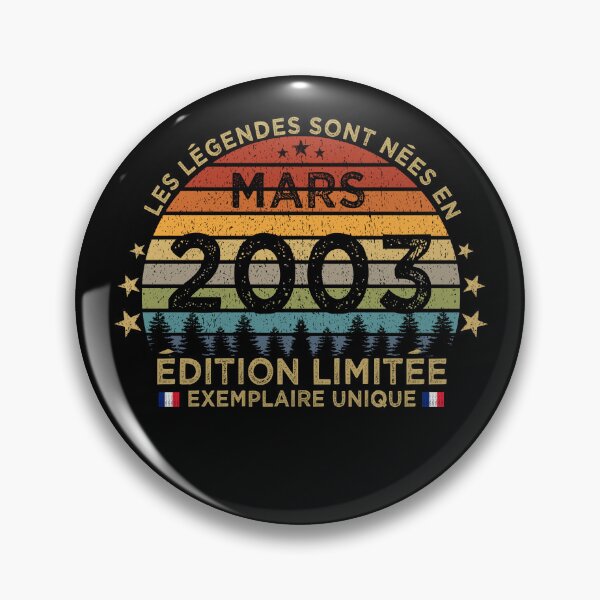 Item preview, Anniversaire 20 Ans Les Legendes Sont Nees en Mars 2003 designed and sold by cssdru.
